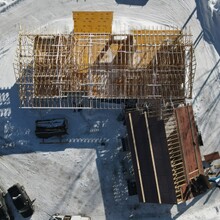 Custom built home under construction in Dorset, Vermont
